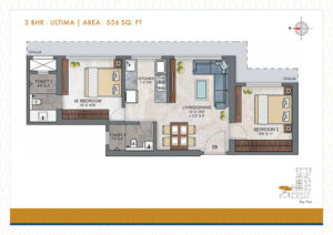 2 BHK Ultima